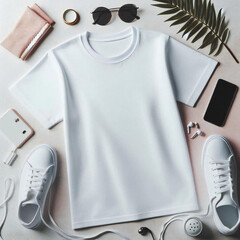 White man's premium t-shirt