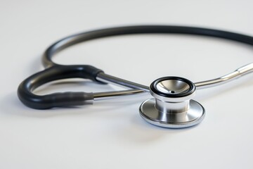Medical instrument on a plain white surface.