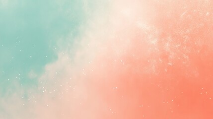 Fototapeta premium Gradient diffuse background illustration with sage and coral hues, featuring subtle color differences, high-resolution 8k graphic art.