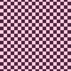 Pattern Pink and white vector pastel beautiful checkered pattern.