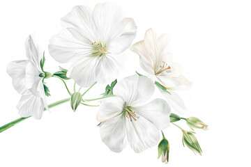 Obraz premium 美しいゼラニウムの花