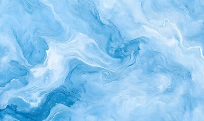 Obraz premium blue oil painting texture, Generative AI