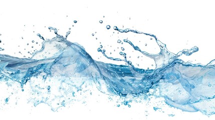 Obraz premium Water Splash Abstract Art