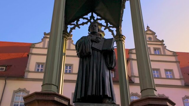 Martin Luther Statue Wittenberg, Germany Reformation