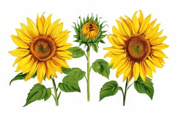 the AI Image Generator, a close up of a sunflower