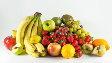 Colorful Assortment of Fresh Fruits