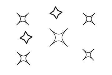 Obraz premium clean surface icon set, easy cleaning, thin line symbol on white background