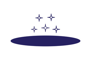 clean surface icon set, easy cleaning, for mobile concept and web design. vector illustration on white background