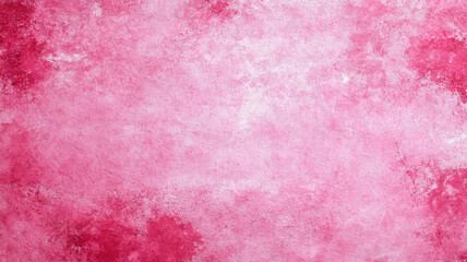 Obraz premium Abstract Valentines Day background with distressed pink and burgundy ink splatters rough grainy texture evokes raw emotion and grunge aesthetic space for text 