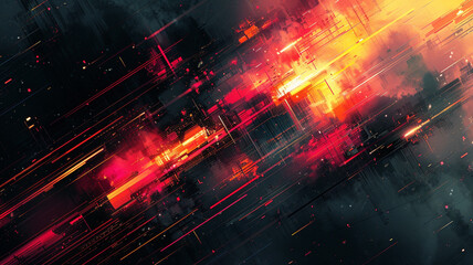 Obraz premium technology background