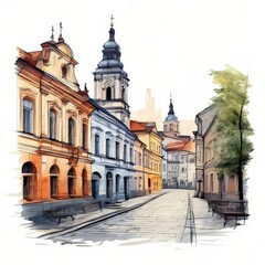 Obraz premium the AI Image Generator, Artwork Boleslawiec, Dolnoslaskie Poland