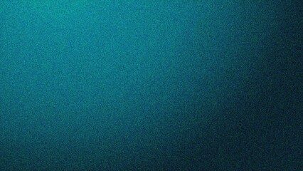 Fototapeta premium Blue grainy color gradient background, vibrant poster noise texture banner, cover header backdrop design