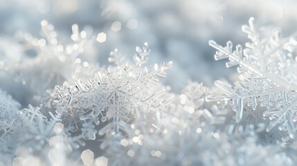 Snowflake Macro Photography