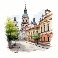 Fototapeta premium the AI Image Generator, Artwork Boleslawiec, Dolnoslaskie Poland