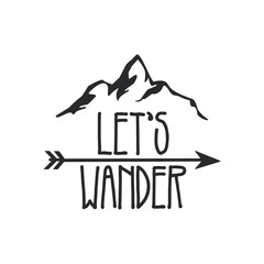 Obraz premium Camping, Camping typo, Typography, Adventure, Adventure Typography, Camp Squad, 