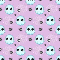 Halloween seamless pattern 
