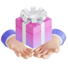 Give gift 3D Icon