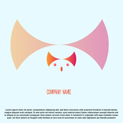 U cat company logo design 