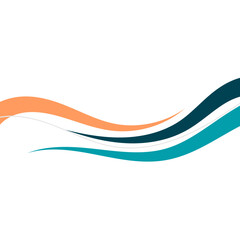 Business Wave Border