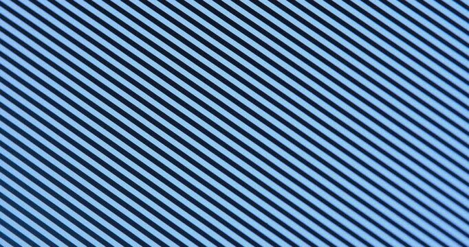 Loopable hypnotic black and blue repeating lines stripe pattern rotating background, geometric transition mask, striped transition animations