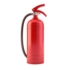 Obraz premium 3d fire extinguisher icon on transparent background