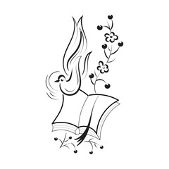 Christian Art. Christian symbol for print or use as poster, card, flyer Tattoo or T Shirt