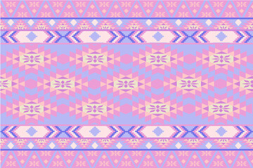 Geometric Ethnic pattern,
Native American tribal fabric, tile, carpet, vector,
illustration design,