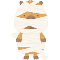 Mummy capybara 