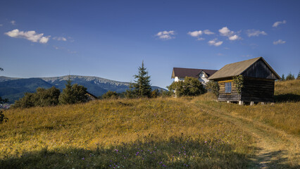 old house in the mountains