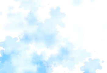 A light background with a watercolor blur.