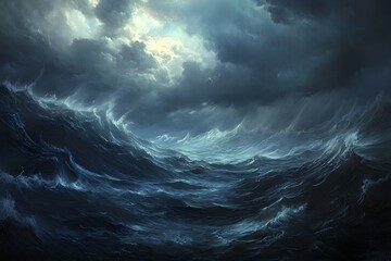 dark blue sky