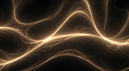 Obraz premium abstract fractal background with space