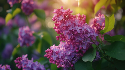 Obraz premium Lilac bush