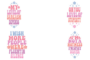 My level of streams depends, on my level of stupidity, i wish more people were fluent in silence, i’m not a hot mess i’m spicy disater keychain designs