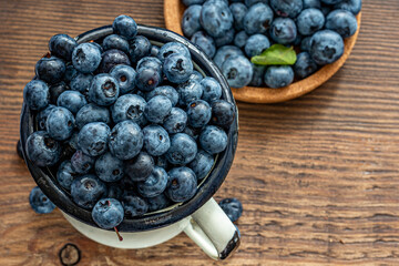 Macro photo of blueberries.Original color.antioxidant healthy food superfood