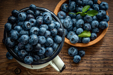 Macro photo of blueberries.Original color.antioxidant healthy food superfood