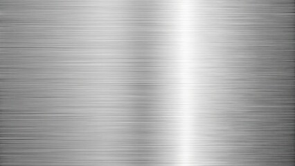 Brushed steel texture with a reflective surface , sleek, metallic, shiny, industrial, modern, silver, metal, brushed