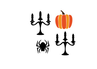 Halloween, Halloween set, Pumpkin, Halloween Pumpkin, Ghost, Halloween quotes, Typography, Halloween Typography