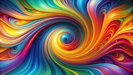 Fototapeta premium Abstract background of swirling colors and patterns , swirls, colors, abstract, texture, backdrop, design, vibrant, artistic