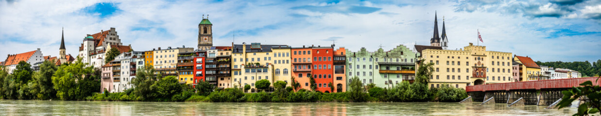 old town of wasserburg am inn - bavaria