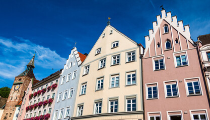 Fototapeta premium old town of landsberg am lech - bavaria
