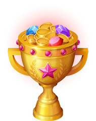 Cartoon Pile of Treasure