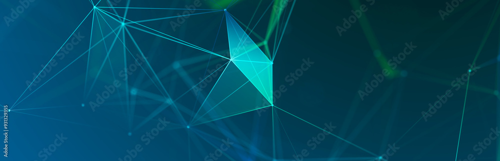 Poster abstract digital communication points. technological background. network connection structure. color