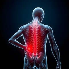 3d rendered illustration of a body