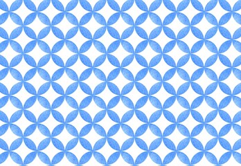 水彩の和柄
