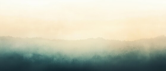Obraz premium misty morning in the forest