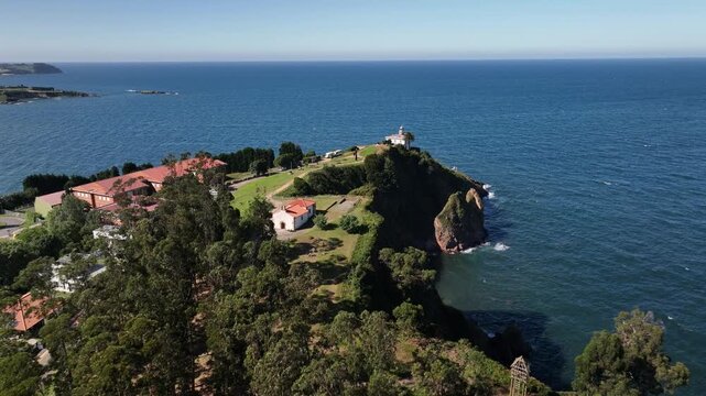 Faro de San Antonio de Candas en Asturias