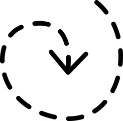 Hand drawn arrow sign. Handdrrawn svg arrows. Isolated direction doodle arrow icon