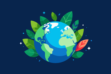 Naklejka premium High-quality vector illustration of the world environment