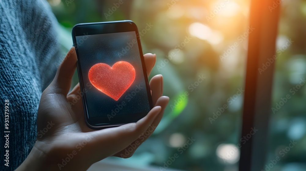 Poster Charitable Digital Wallet Interface Representing Accessible Giving